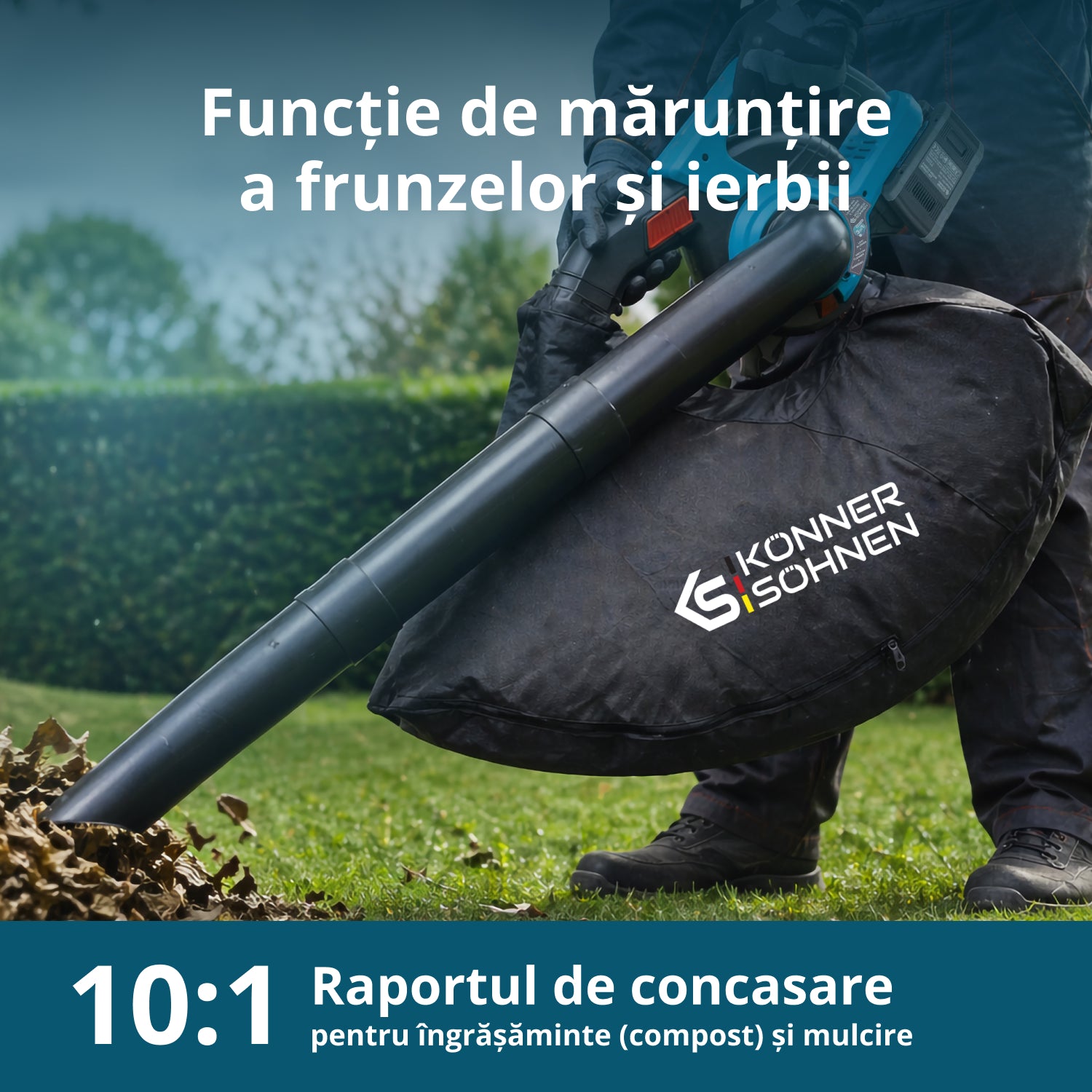 Suflantă de frunze cu acumulator KS LBV-40V