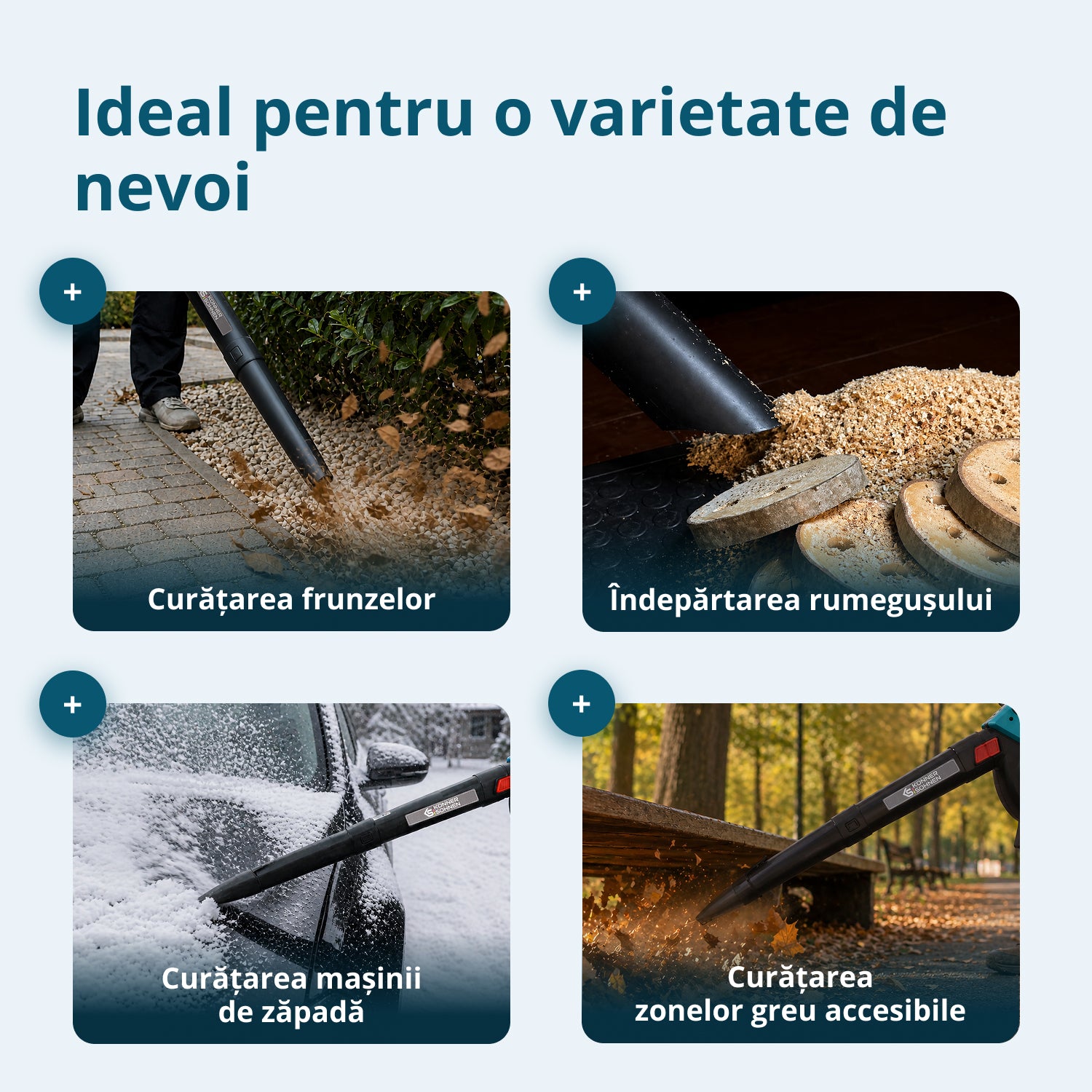 Suflantă de frunze cu acumulator KS LBV-40V