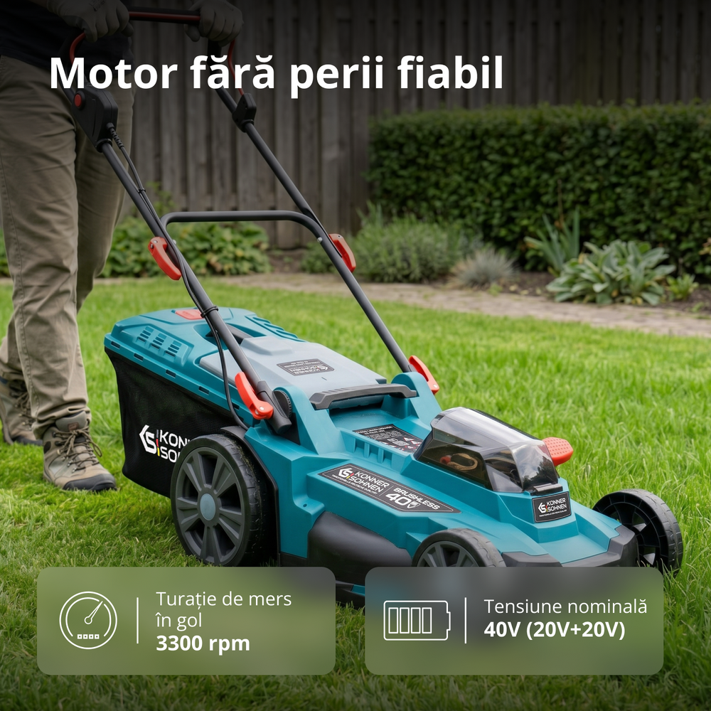 Pachet promoțional pentru îngrijirea gazonului KS 43LM-BCT40V-SET
