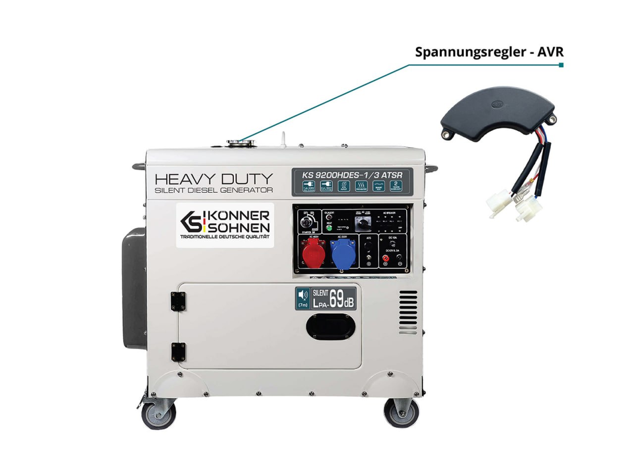 Spændingsregulator - AVR 3 Fase