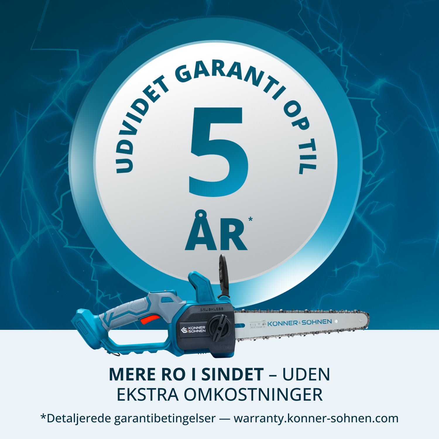 Ledningsfri Mini Kædesav KS MCS20V-12 SÆT PLUS