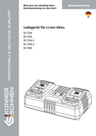 Ladegerät für Li-Ion Akku KS C24A, KS C45A, KS C35A-2, KS C45A-2, KS C90A