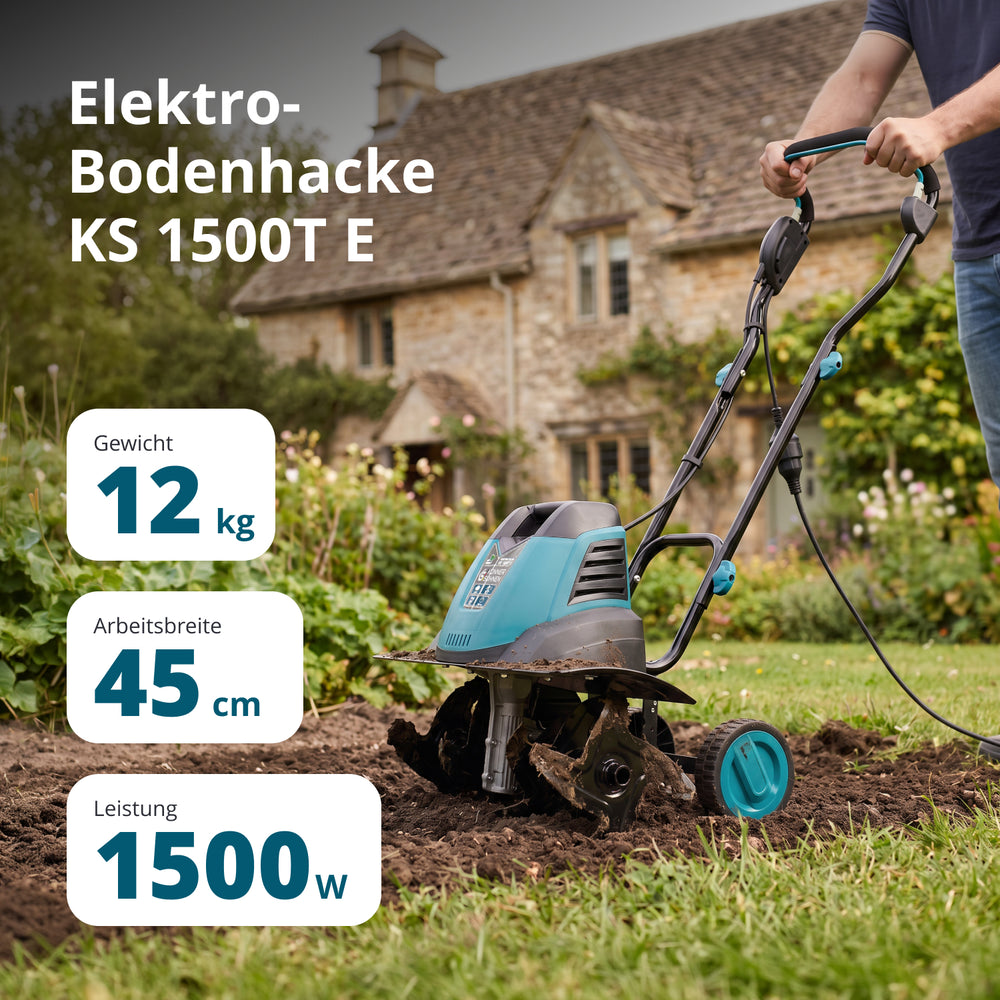 Elektrisk jordfräs KS 1500T E
