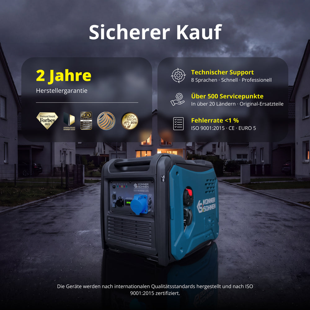 Inverter-Generator KS 6000iE S ATS