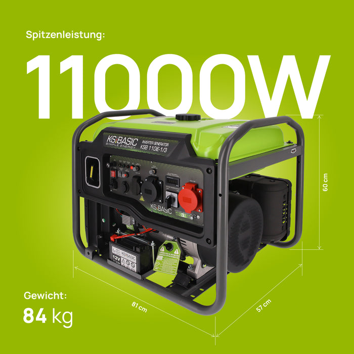 Invertorový generátor KSB 110iE-1/3