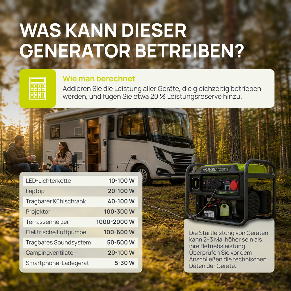 Invertorový generátor KSB 110iE-1/3