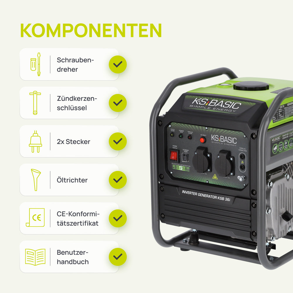 Inverter-Generator KSB 36i