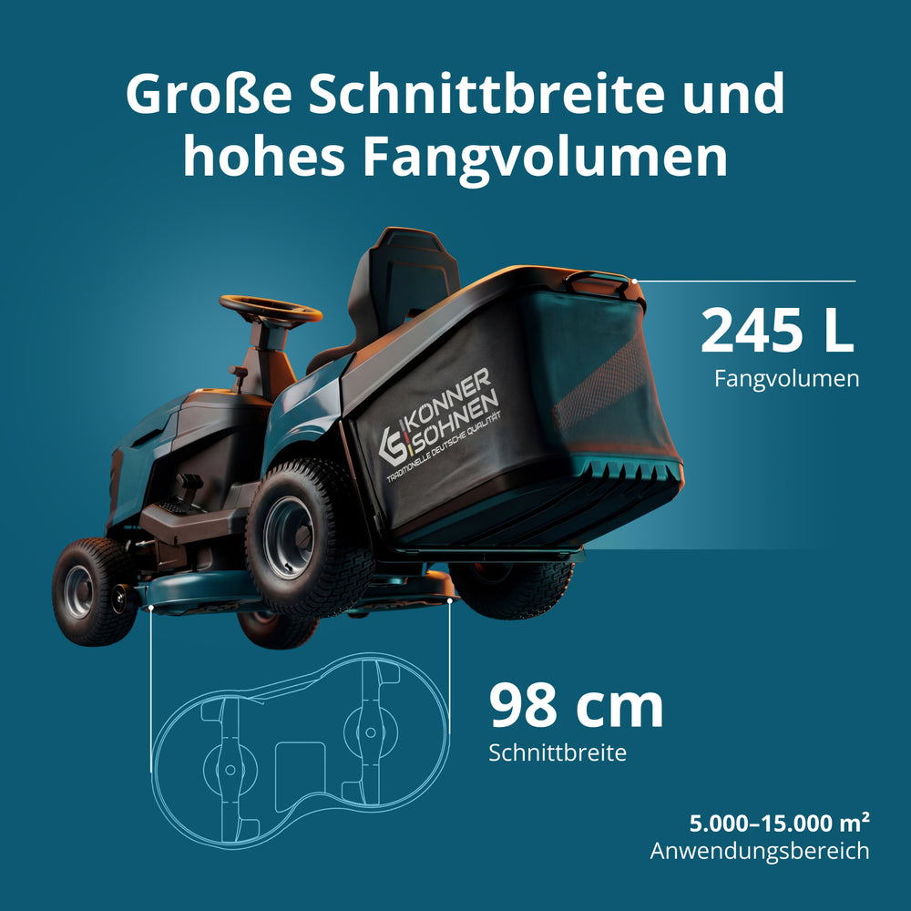 Benzinski traktor kosačica KS 98TMG-H