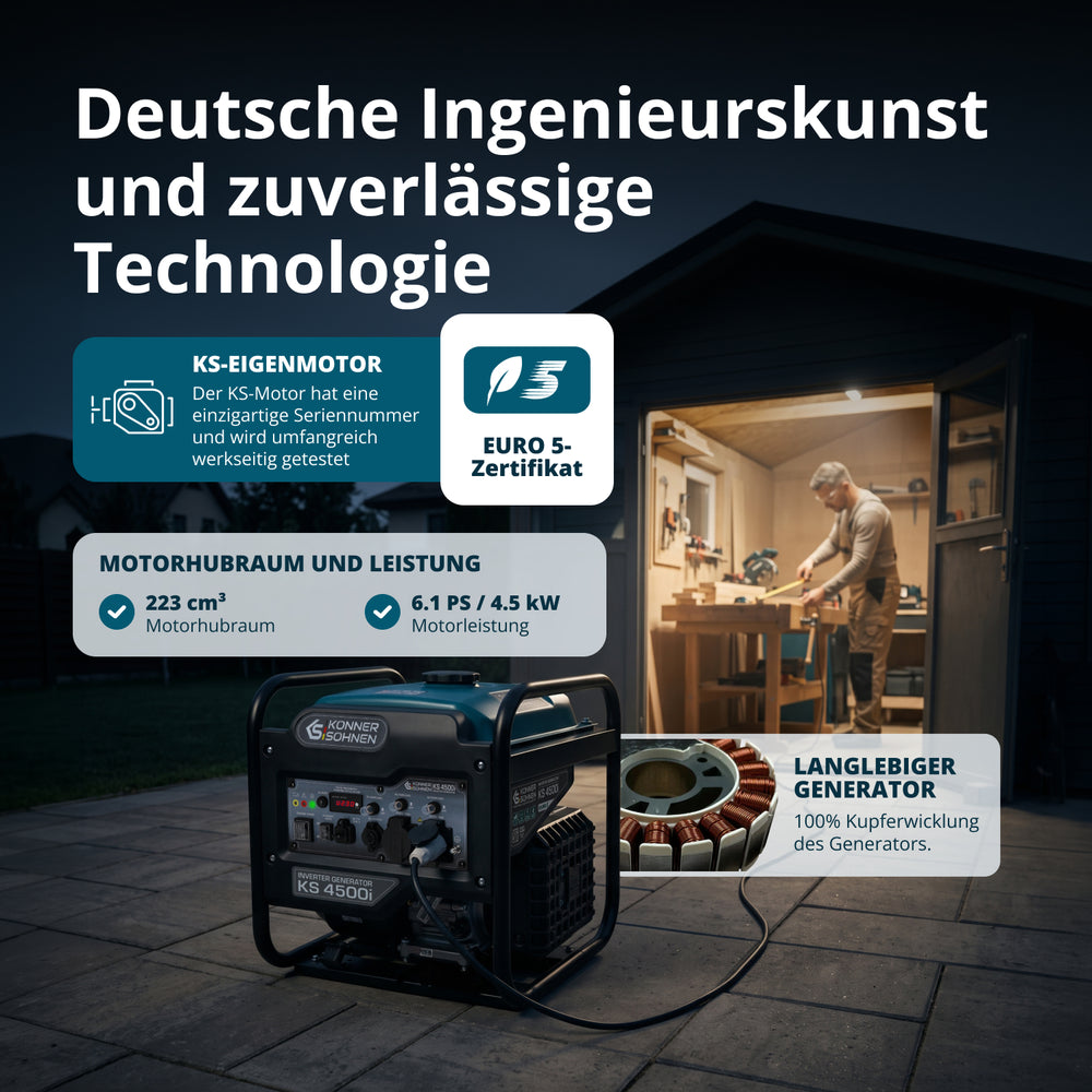 Invertergenerator KS 4500i