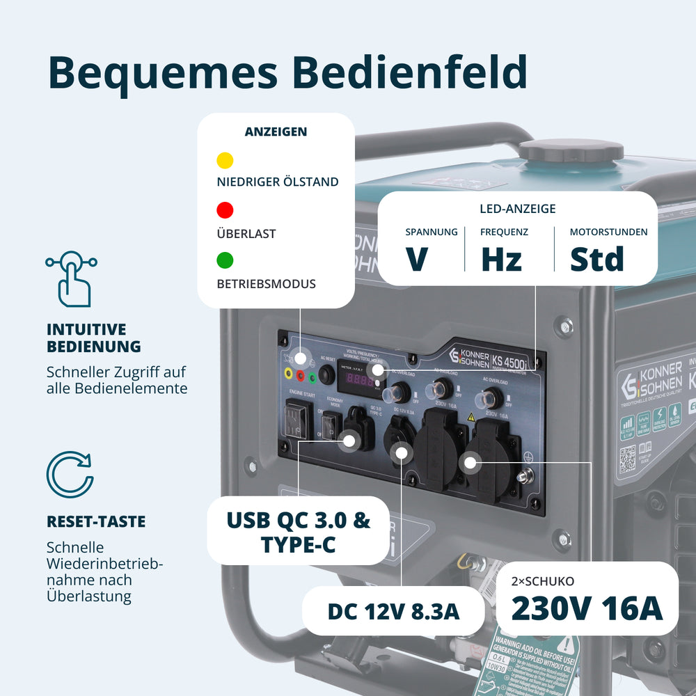 Invertergenerator KS 4500i