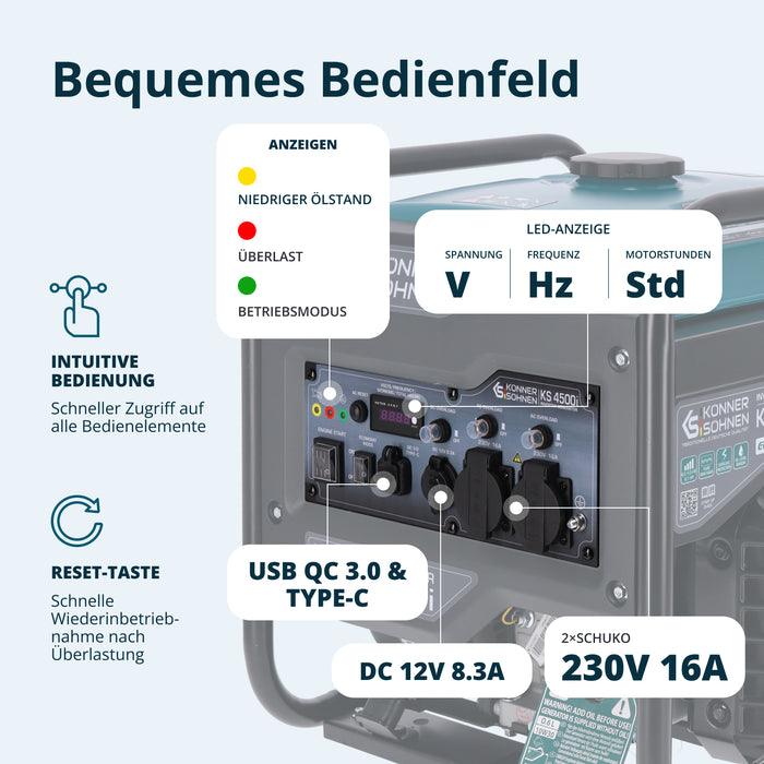 Invertergenerator KS 4500i