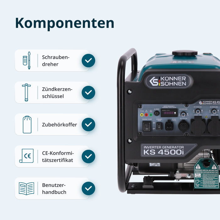 Invertergenerator KS 4500i