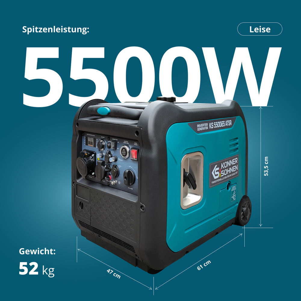 Inverter generátor KS 5500iE S ATSR