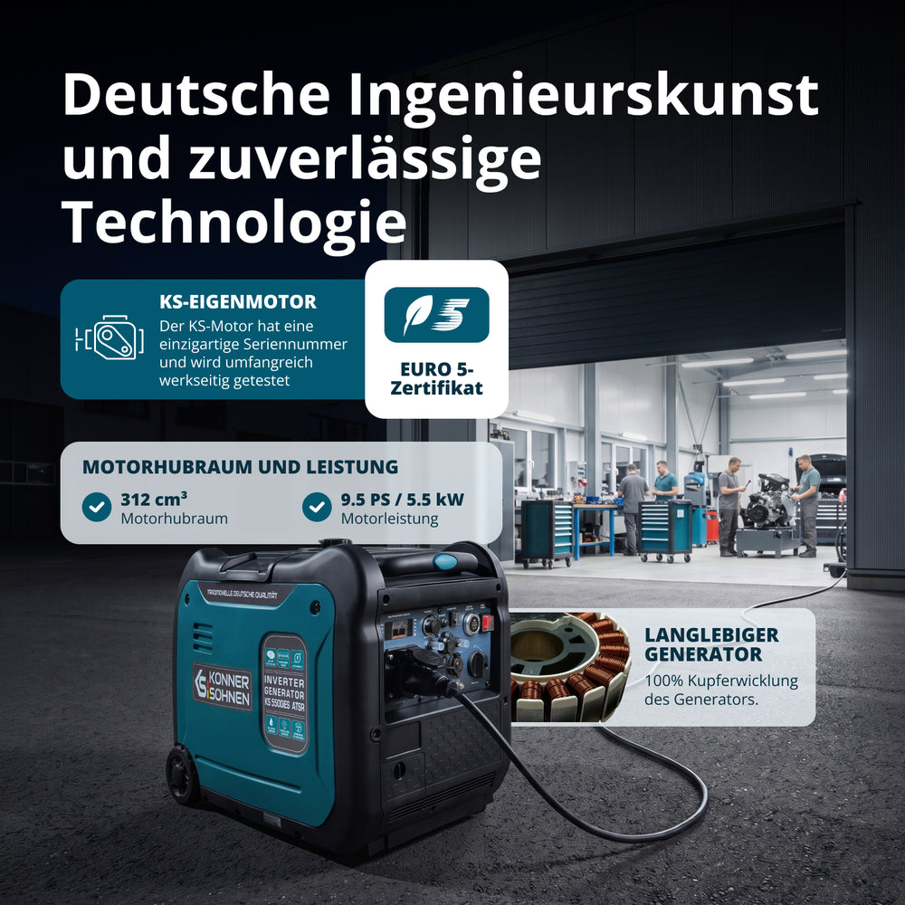 Inverter generátor KS 5500iE S ATSR