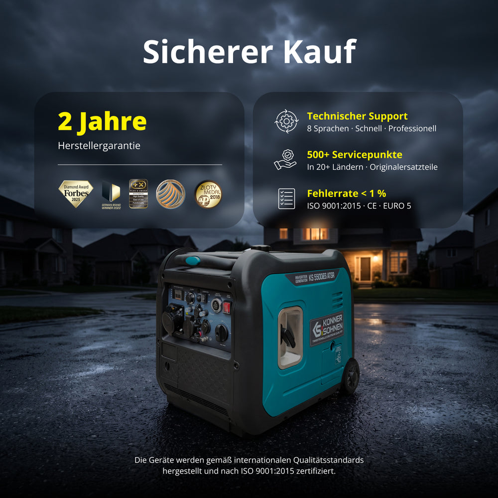 Inverter generátor KS 5500iE S ATSR