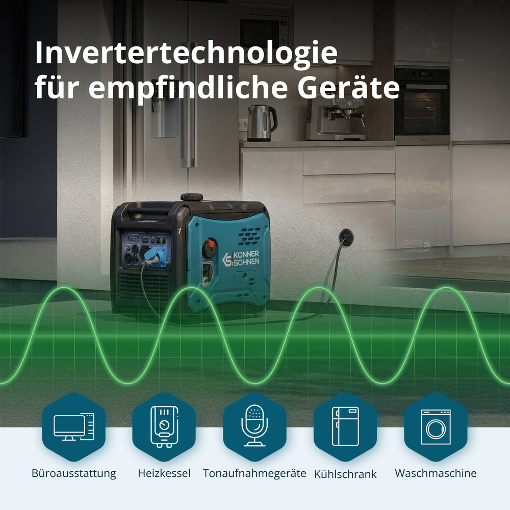Invertergenerator KS 6000iE S