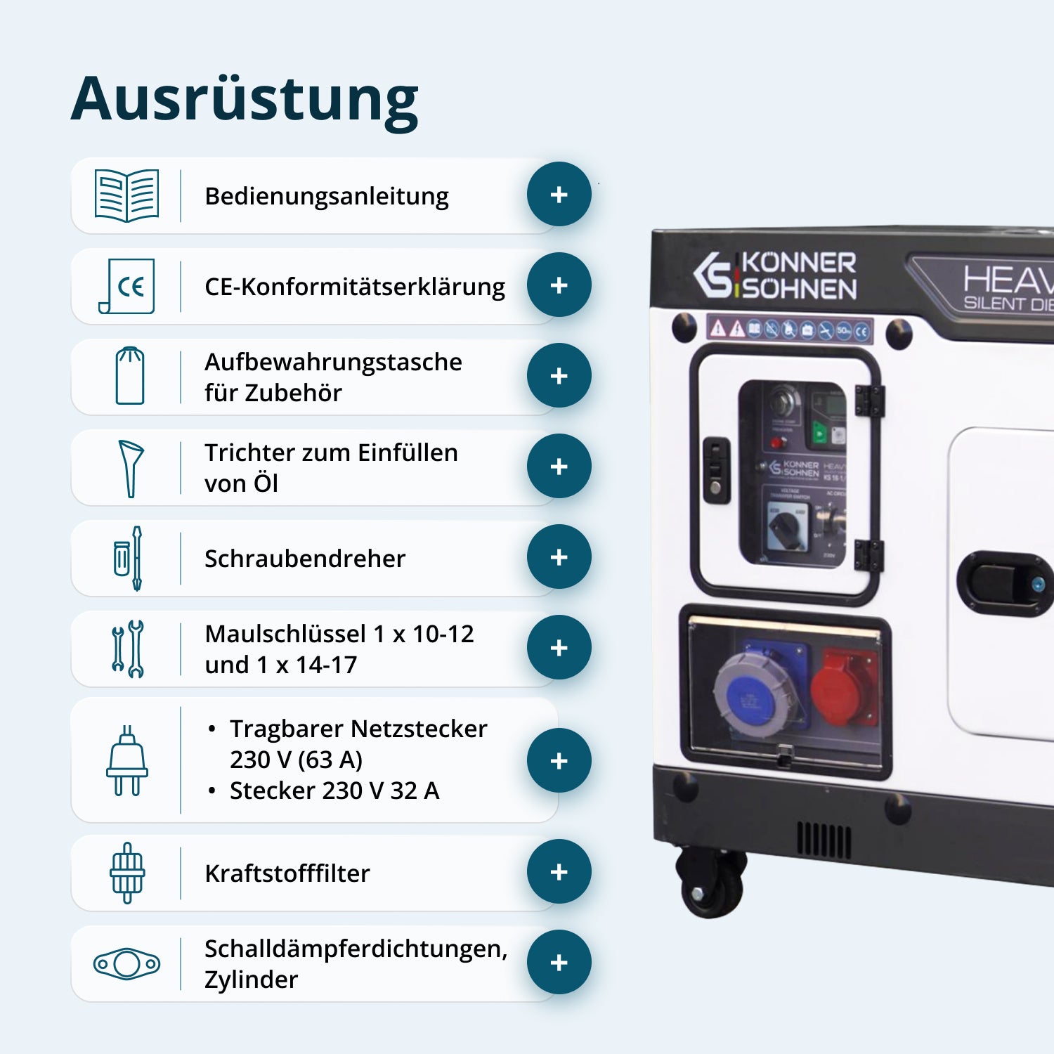 Дизел генератор KS 16-1/3E