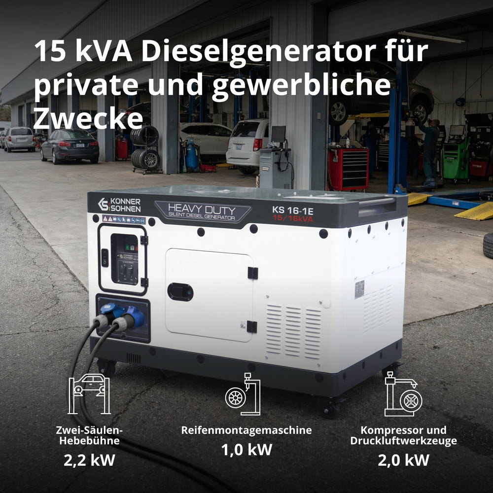 Dieselový generátor KS 16-1E