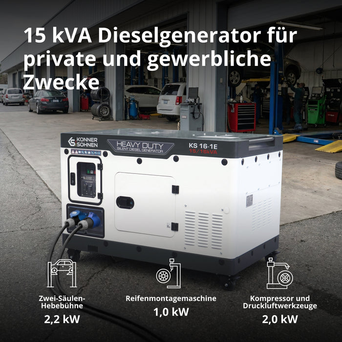 Dieselový generátor KS 16-1E