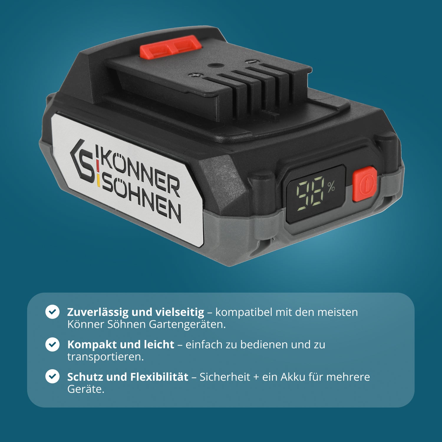 20V Litiumbatteri KS 20V2-1