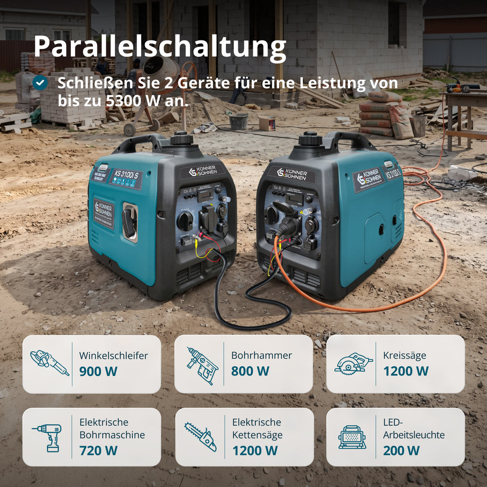 Inverter-Generator KS 3100i S