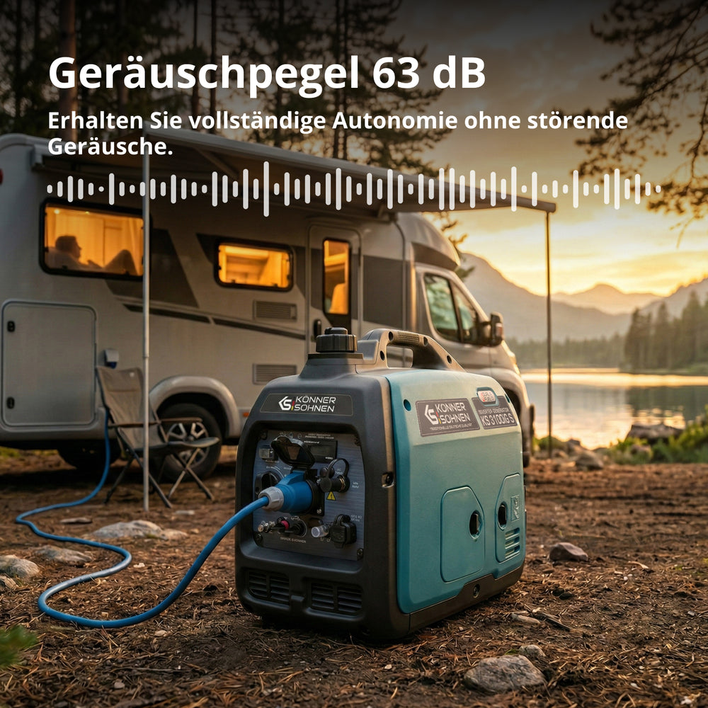 Invertorový generátor na LPG/benzín KS 3100iG S