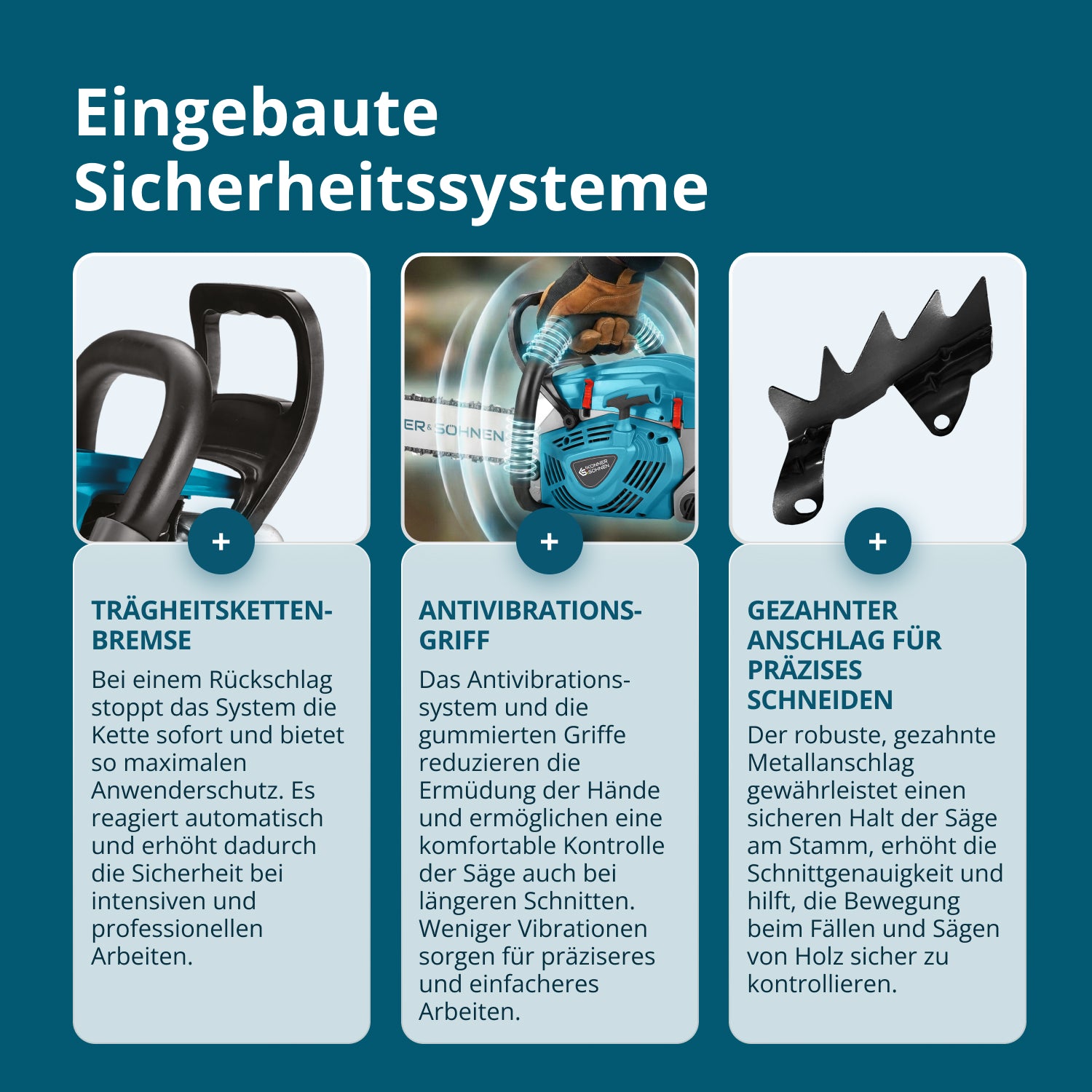 Benzinska motorna testera KS CS40G-20