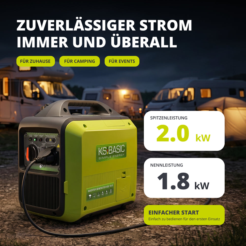 Invertorový generátor KSB 18i S