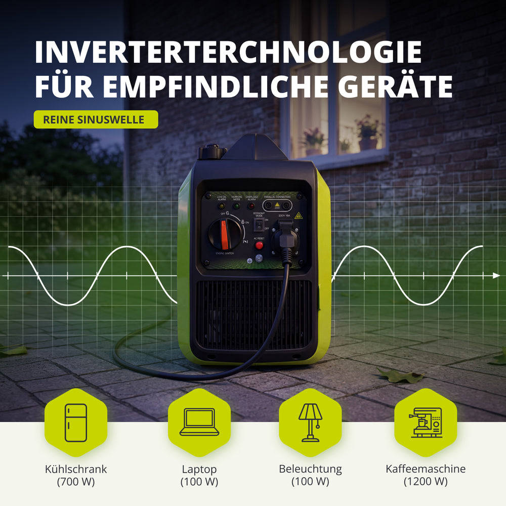 Invertorový generátor KSB 18i S