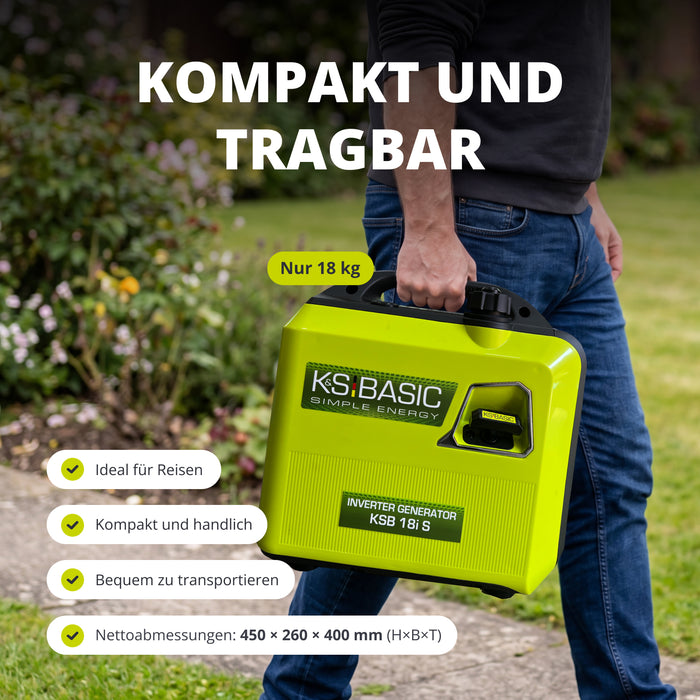 Invertorový generátor KSB 18i S