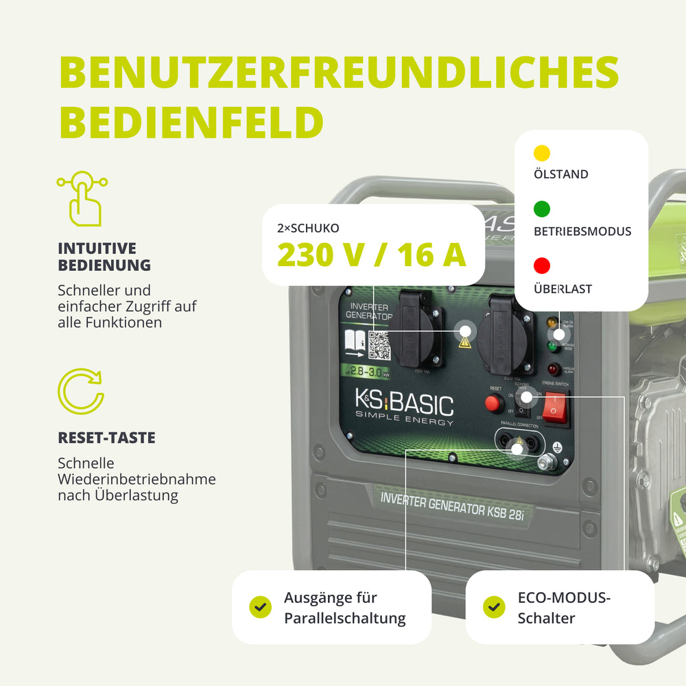 Inverterski generator KSB 28i