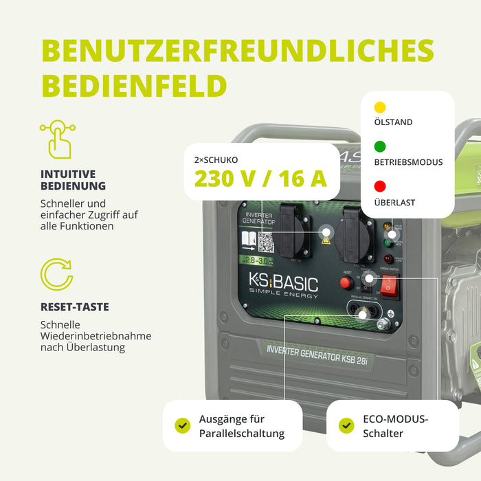 Inverterski generator KSB 28i
