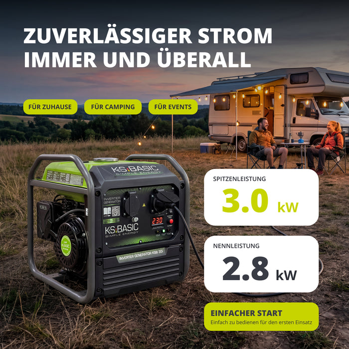 Inverter-Generator KSB 30i