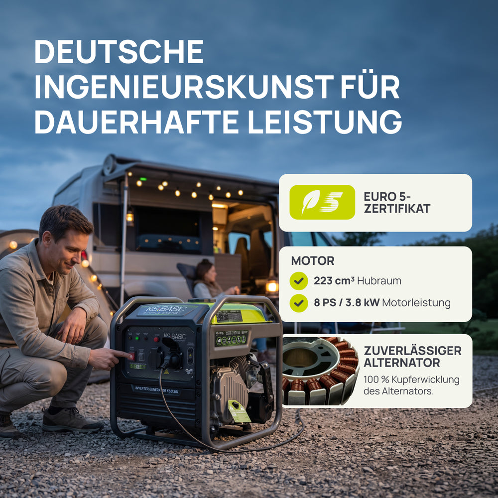Invertergenerator KSB 36i