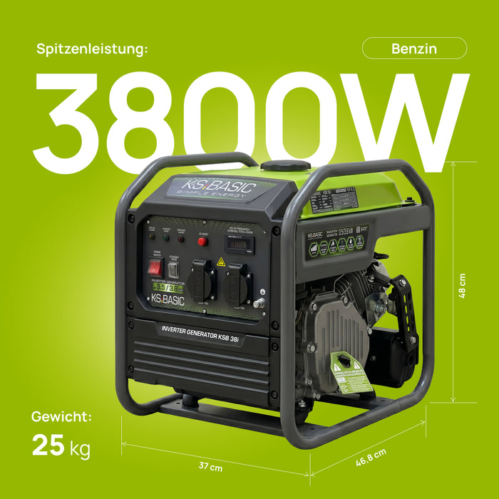 Invertergenerator KSB 38i 
