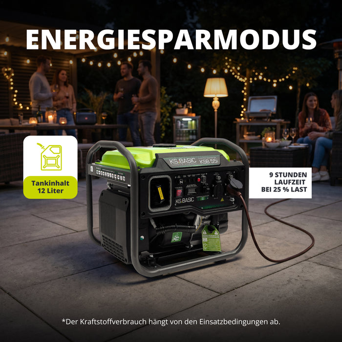 Invertorový generátor KSB 55i