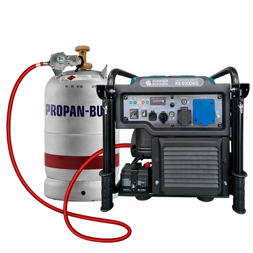 Generador Inverter KS 6500iEG (Gasolina/Gas)