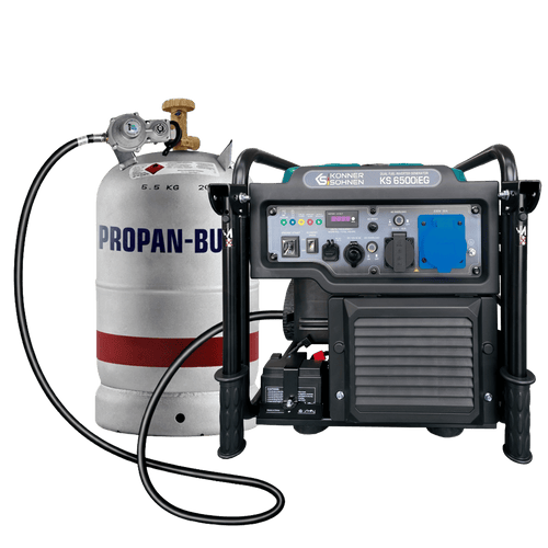 Inverter Generator KS 6500iEG (Benzin/Gas)