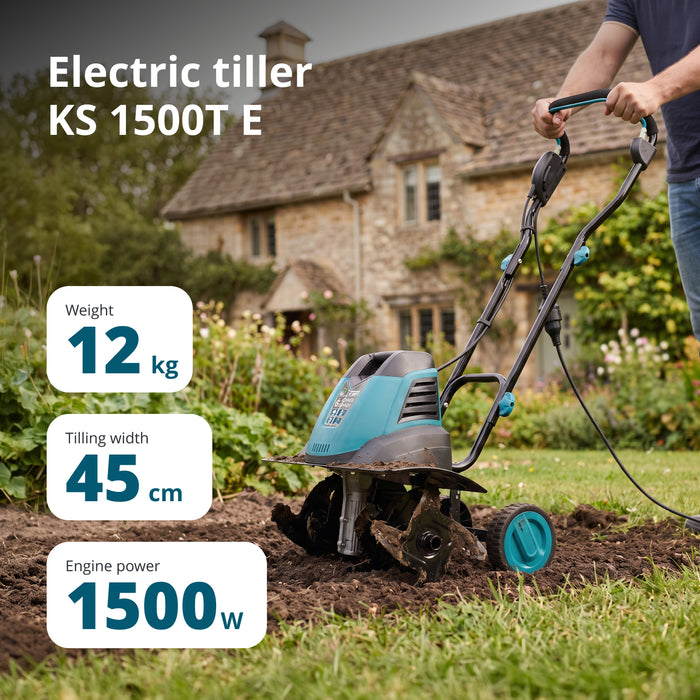 Elektrisk jordfräs KS 1500T E