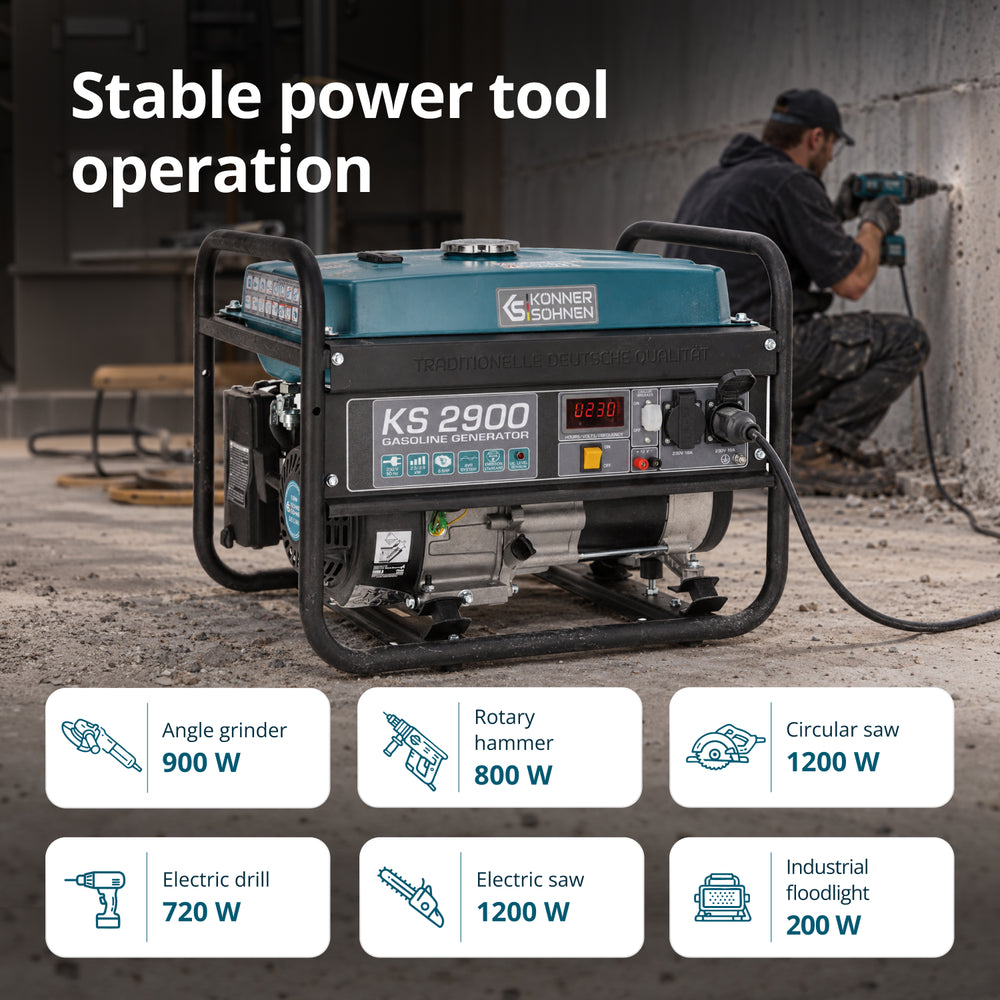 Gasoline generator "Könner & Söhnen" KS 2900
