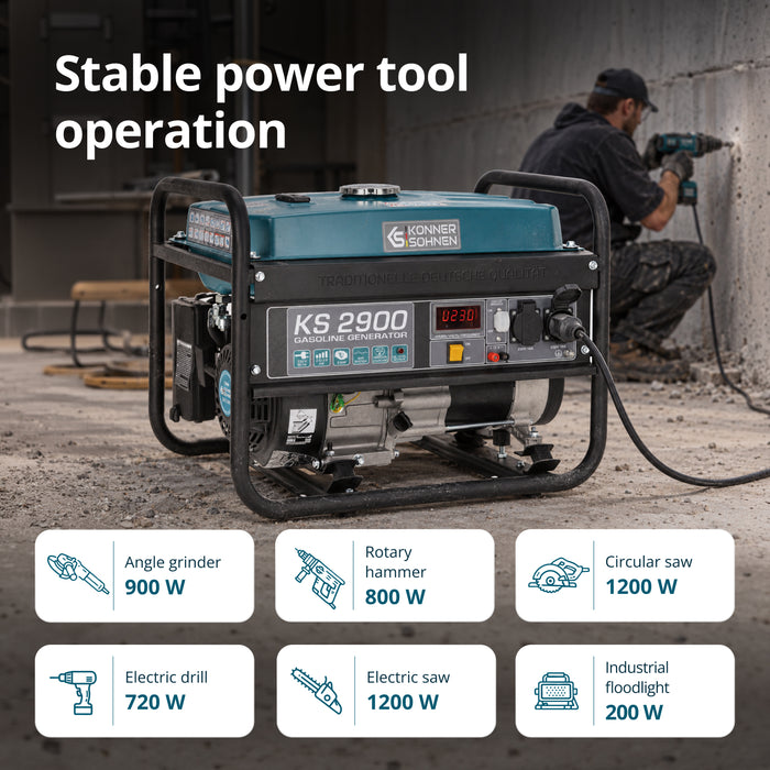 Gasoline generator "Könner & Söhnen" KS 2900