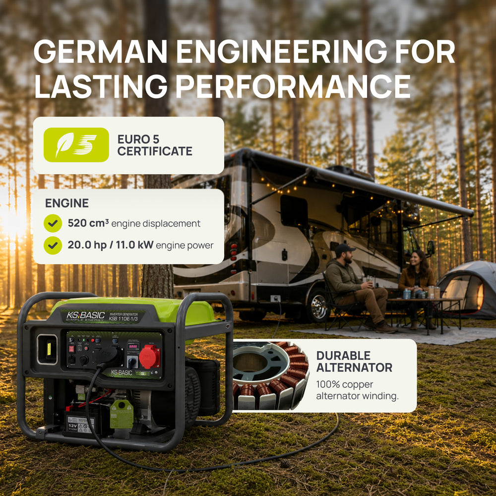 Invertergenerator KSB 110iE-1/3