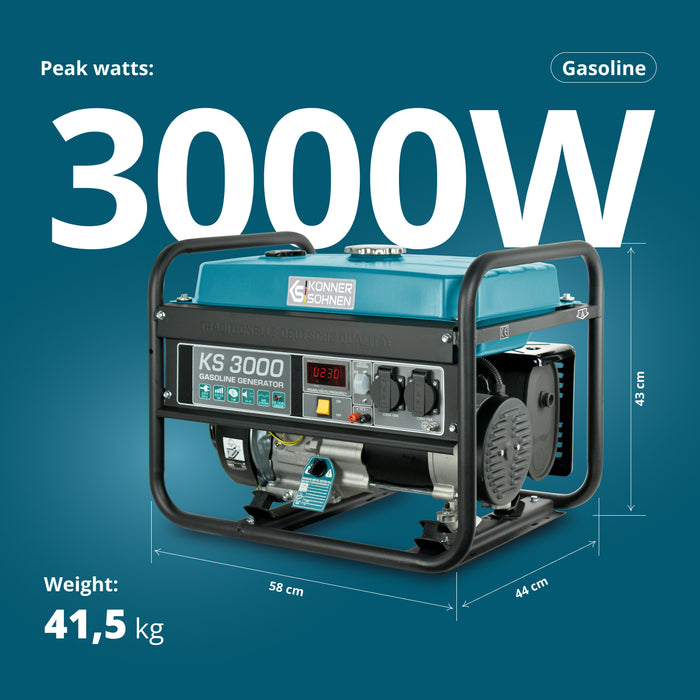 Γεννήτρια βενζίνης «Könner & Söhnen» KS 3000
