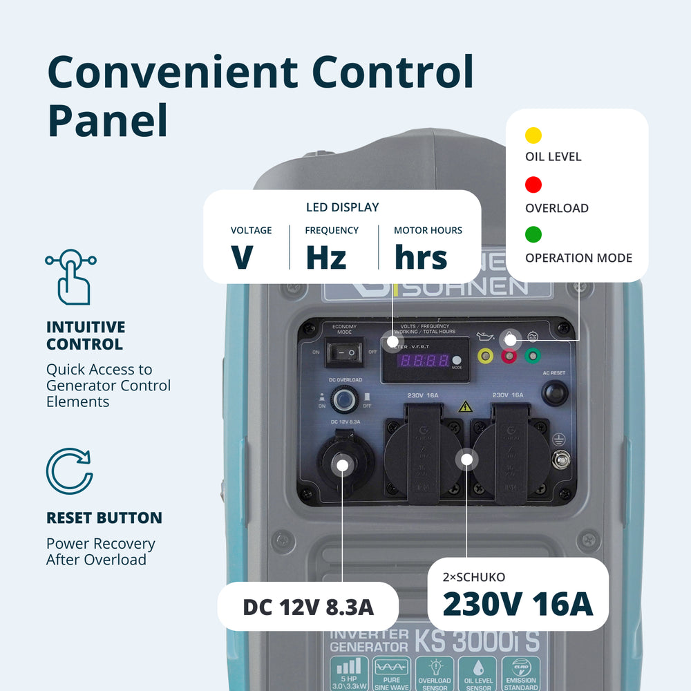 Invertergenerator KS 3000i S