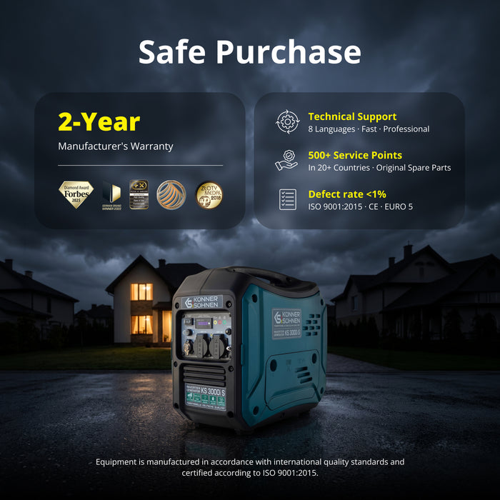 Invertergenerator KS 3000i S