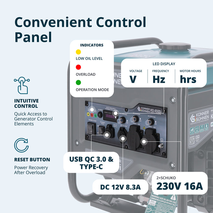 Γεννήτρια Inverter KS 4500i