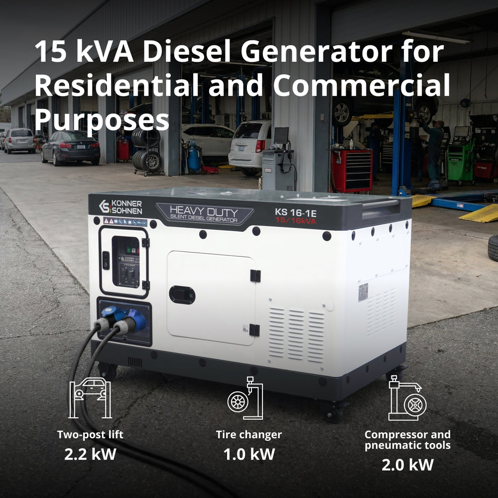 Ηλεκτροπαραγωγό Ζεύγος Diesel KS 16-1E