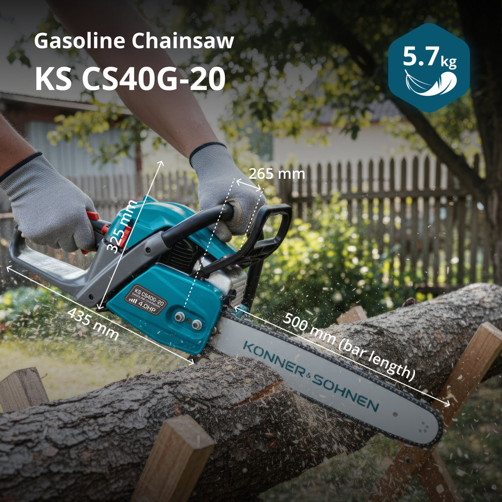 Benzínová motorová pila KS CS40G-20