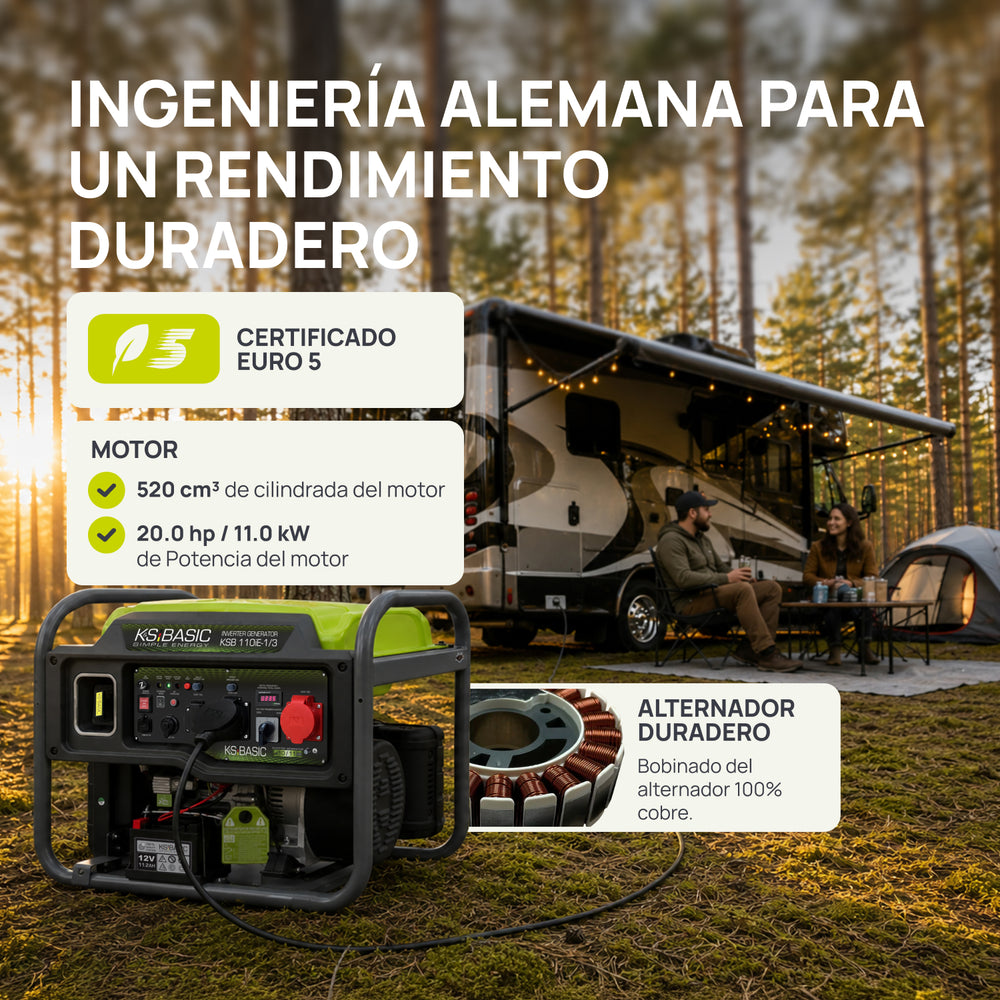 Generador Inverter KSB 110iE-1/3