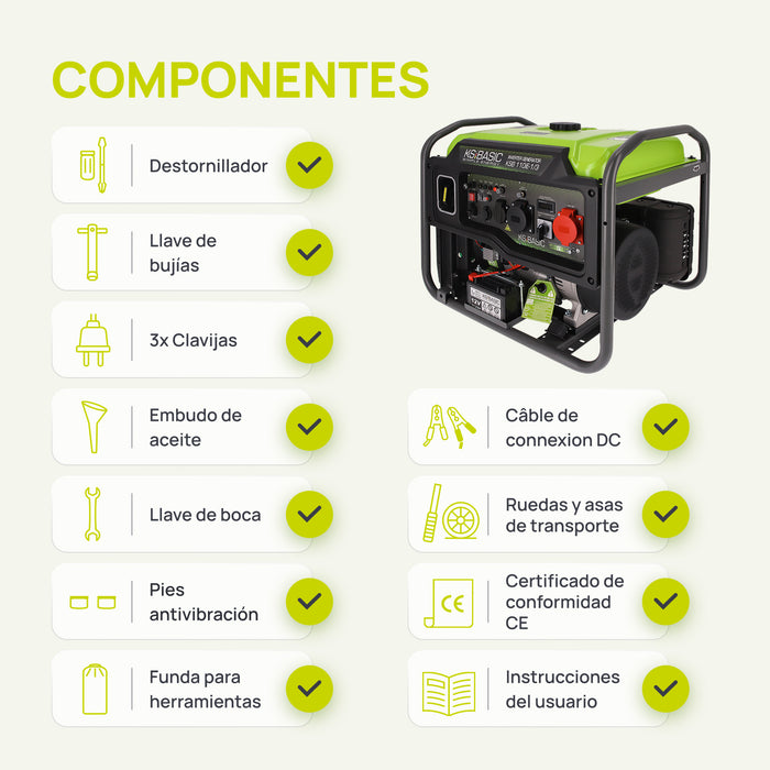 Generador Inverter KSB 110iE-1/3